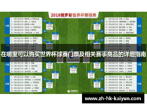 在哪里可以购买世界杯球赛门票及相关赛事商品的详细指南 在哪里可以购买世界杯球赛门票及相关赛事商品的详细指南