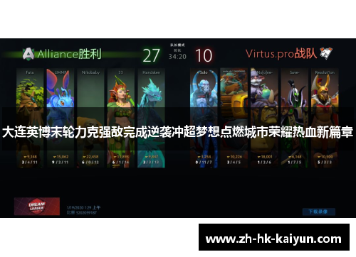 大连英博末轮力克强敌完成逆袭冲超梦想点燃城市荣耀热血新篇章 大连英博末轮力克强敌完成逆袭冲超梦想点燃城市荣耀热血新篇章