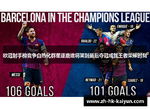 欧冠射手榜竞争白热化群星逐鹿谁将笑到最后夺冠成就王者荣耀时刻